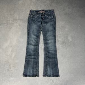 Red Camel Denim Jeans Blue Wash - Size: 7